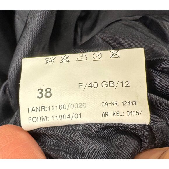 VTG‎ Basler wool blend plaid tweed blazer relaxed 90s sz M(38 euro) - Picture 9 of 11